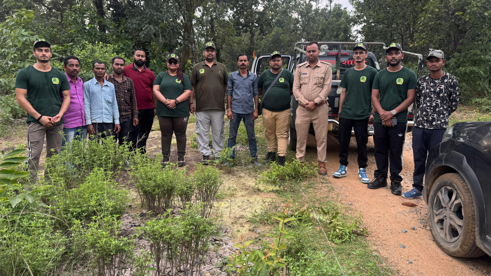 Full deployment team at Katghora